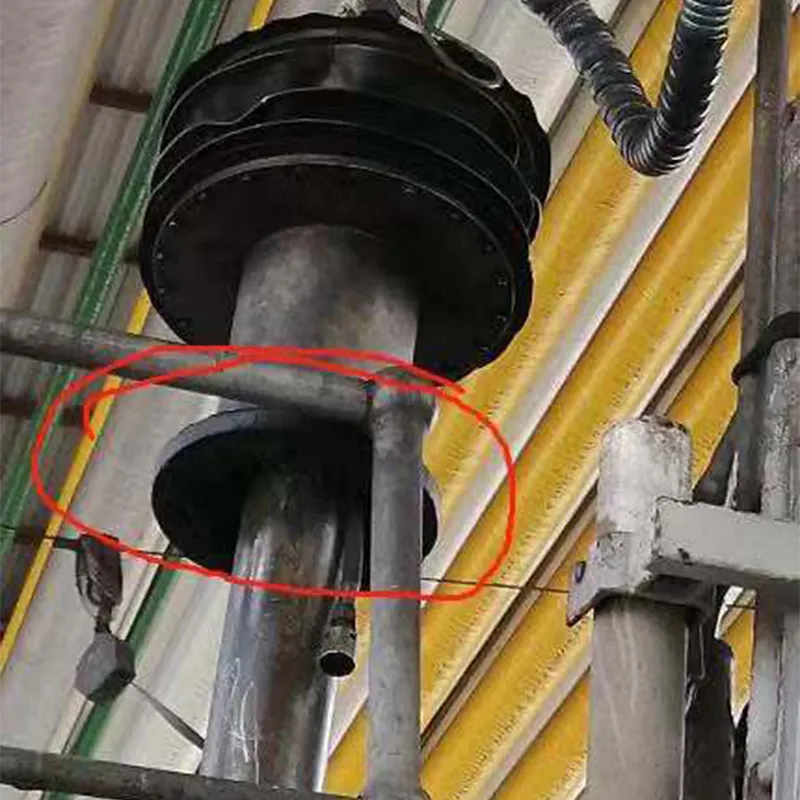 Герметичный кожух промышленной трубы в форме шеи журавля (2)