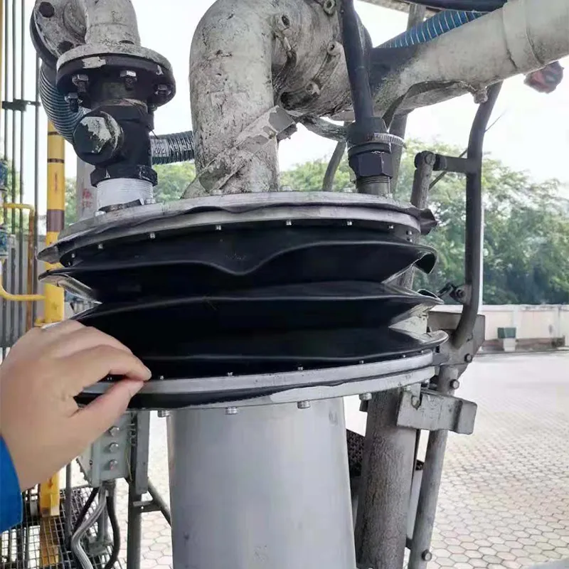 Герметичный кожух промышленной трубы в форме шеи журавля (3)